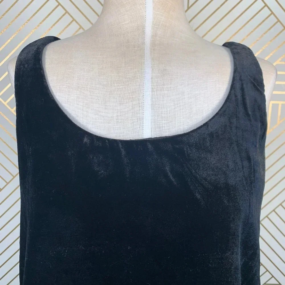 J.‎ Crew Velvet Tank Top in Black Style J4925